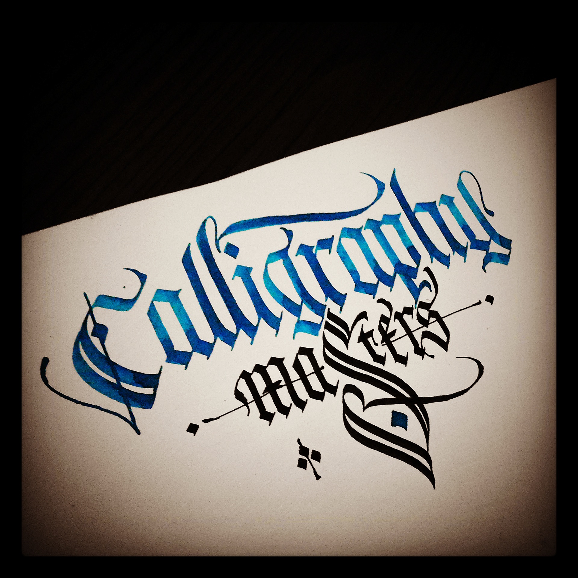 calligraphy